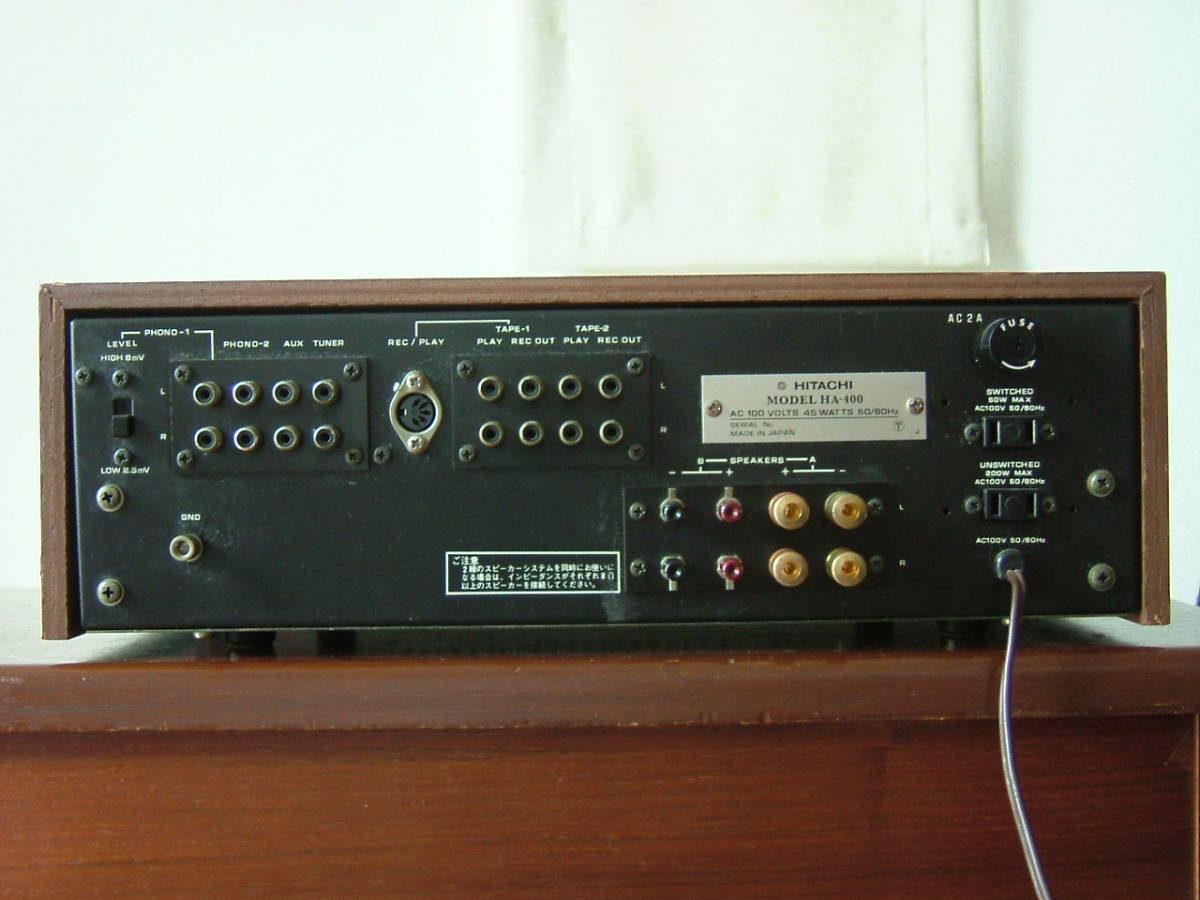 極美品 Lo-D HA-400 動作良好 Yahoo!オークション - 動作良好 日立Lo-D HA-400 Vintage