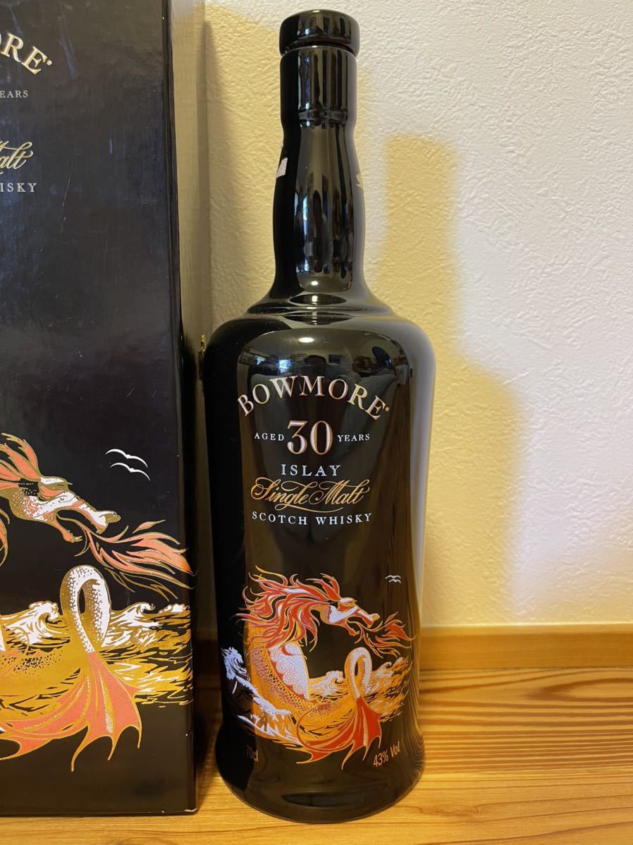 空瓶 箱付き BOWMORE 30年 セラミック ドラゴン 陶器 / マッカラン 18