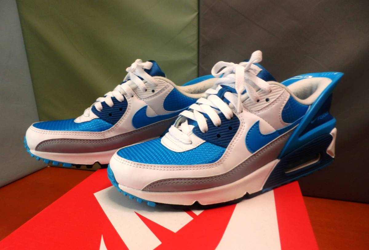 【送料込】未使用に近い ナイキ エア マックス 90 フライイーズ NIKE AIR MAX 90 FLYEASE サイズ8 26ｃｍ 箱・取説付き  希少 正規品