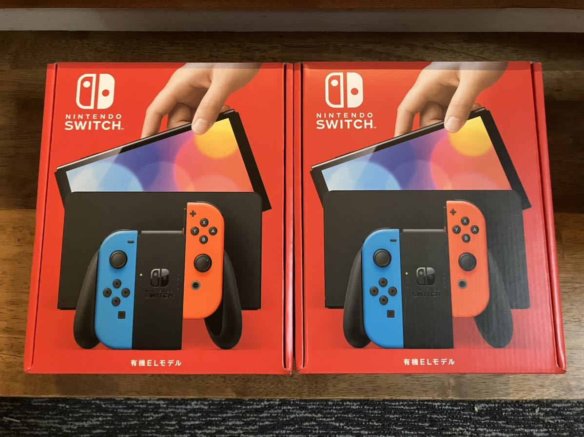 2台セット 有機EL Nintendo Switch 本体 ネオン カラー 令和4年9月購入 店舗印あり(ニンテンドースイッチ本体)｜売買されたオークション情報、yahooの商品情報を