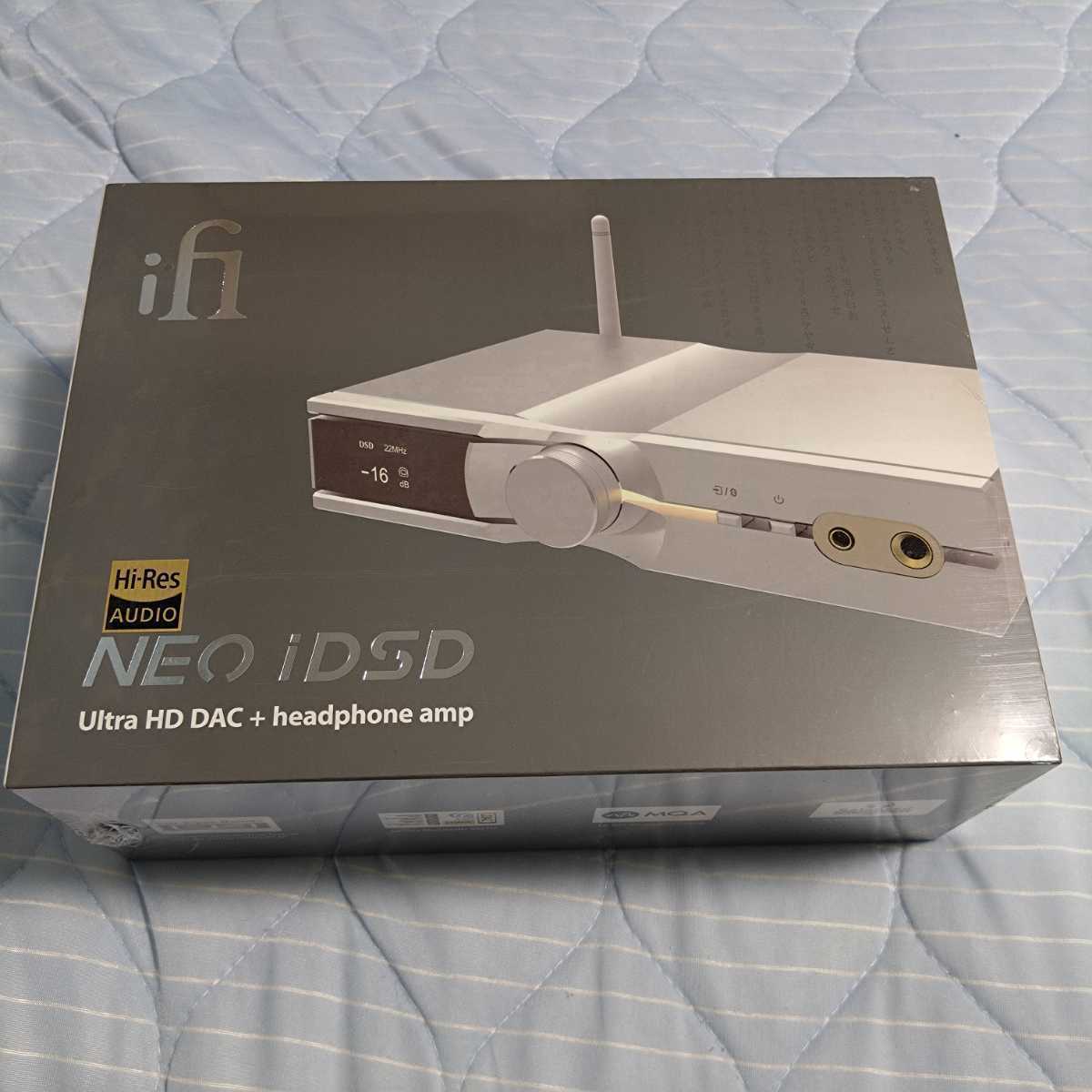 新品未開封】iFi audio NEO iDSD 保証付き 【国内正規品】 イヤホン