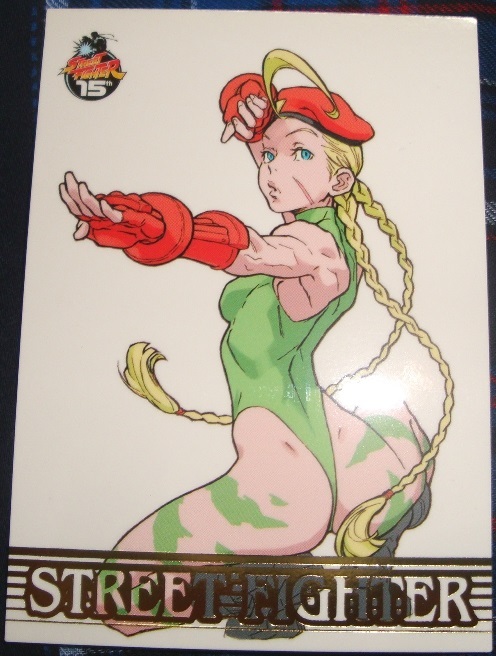  Street Fighter 15 годовщина SP5 Cami CAMMY коллекционные карточки запад .kinSTREET FIGHTER 15TH CAPCOM Capcom 