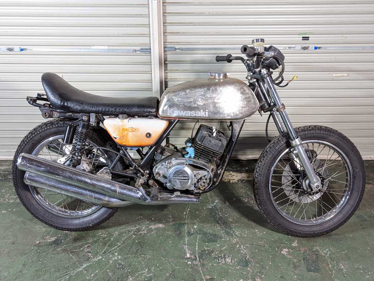 350ss S2 マッハ2 カワサキ レストアベース 書付き 250 S1 KH400 S3