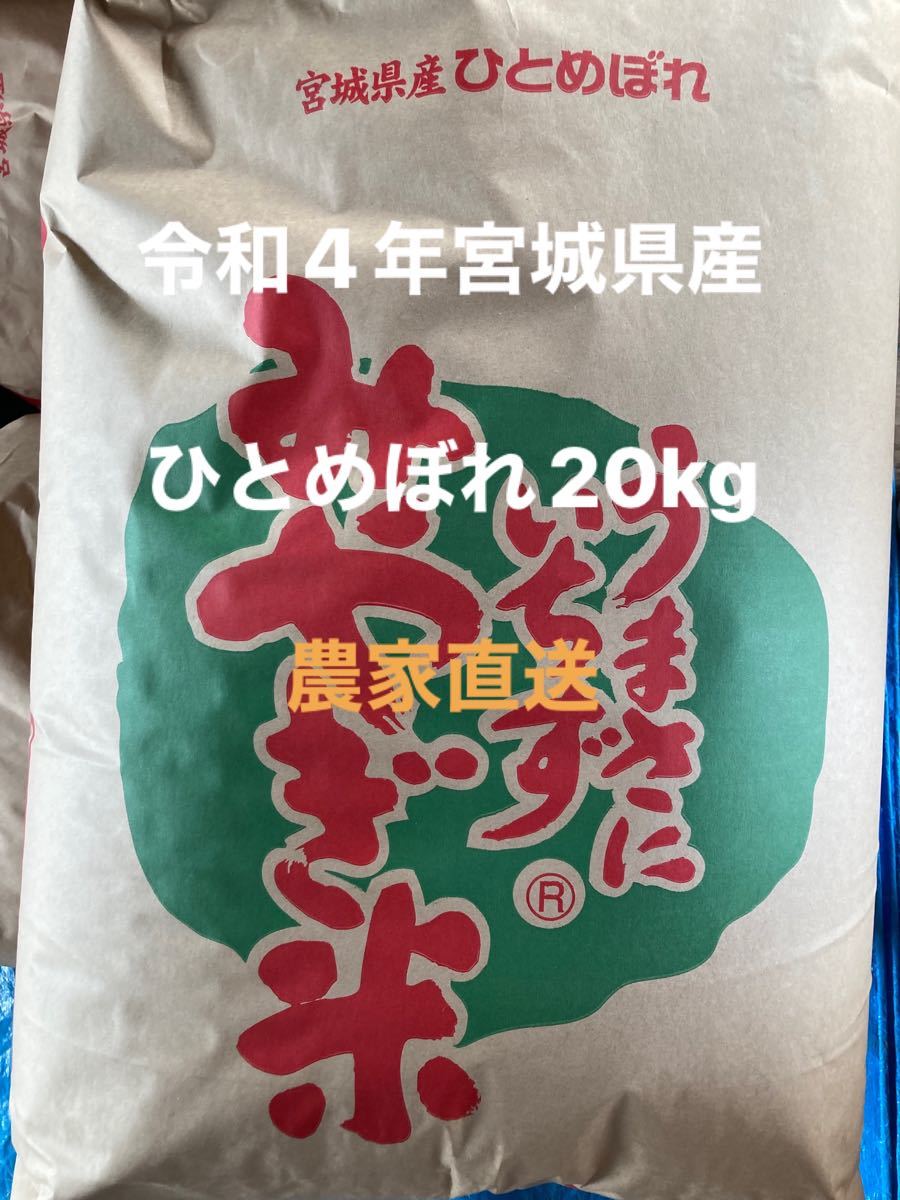 ひとめぼれ　玄米　20kg