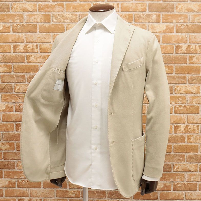 21-22秋冬/BOGLIOLI/50サイズ/アンコン ジャケット K.JACKET 綿ツイル