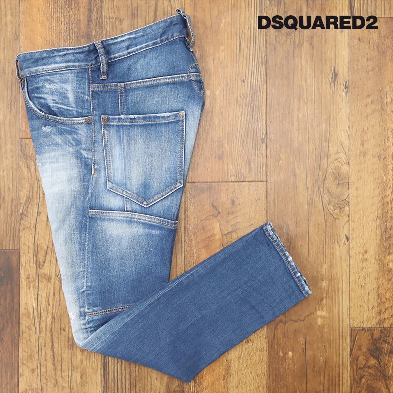 DSQUARED2/50サイズ/Italy製デニム パンツ S74LB0737 TIDY BIKER JEAN