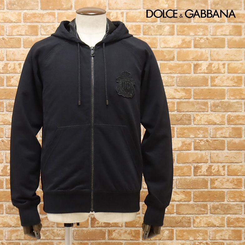 1円/秋冬/DOLCE&GABBANA/48サイズ/イタリー製パーカー G9820G 安くて可愛い人気 DOLCE&GABBANA パーカ size 48 パーカー