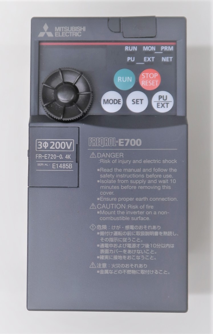 限定価格送料無料 三菱インバーター　FR-E720-0.4K新品未使用 OA機器