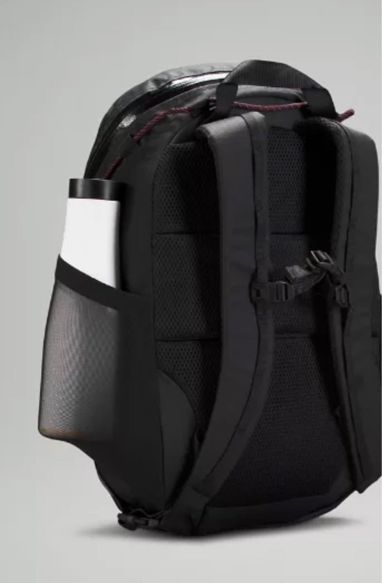 新品 ルルレモン Ripstop Paracord Backpack（ブラック）_画像6