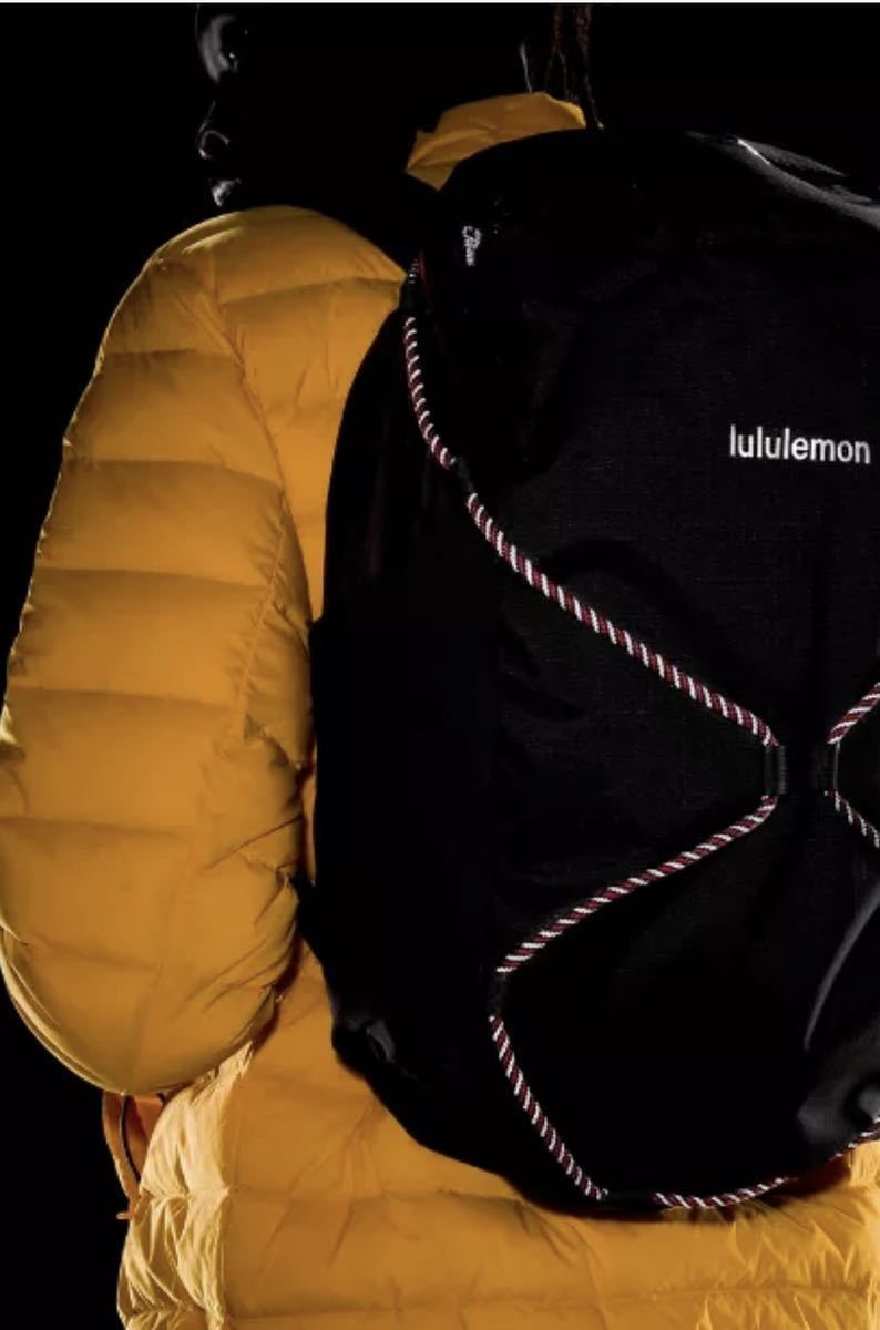 新品 ルルレモン Ripstop Paracord Backpack（ブラック）_画像4