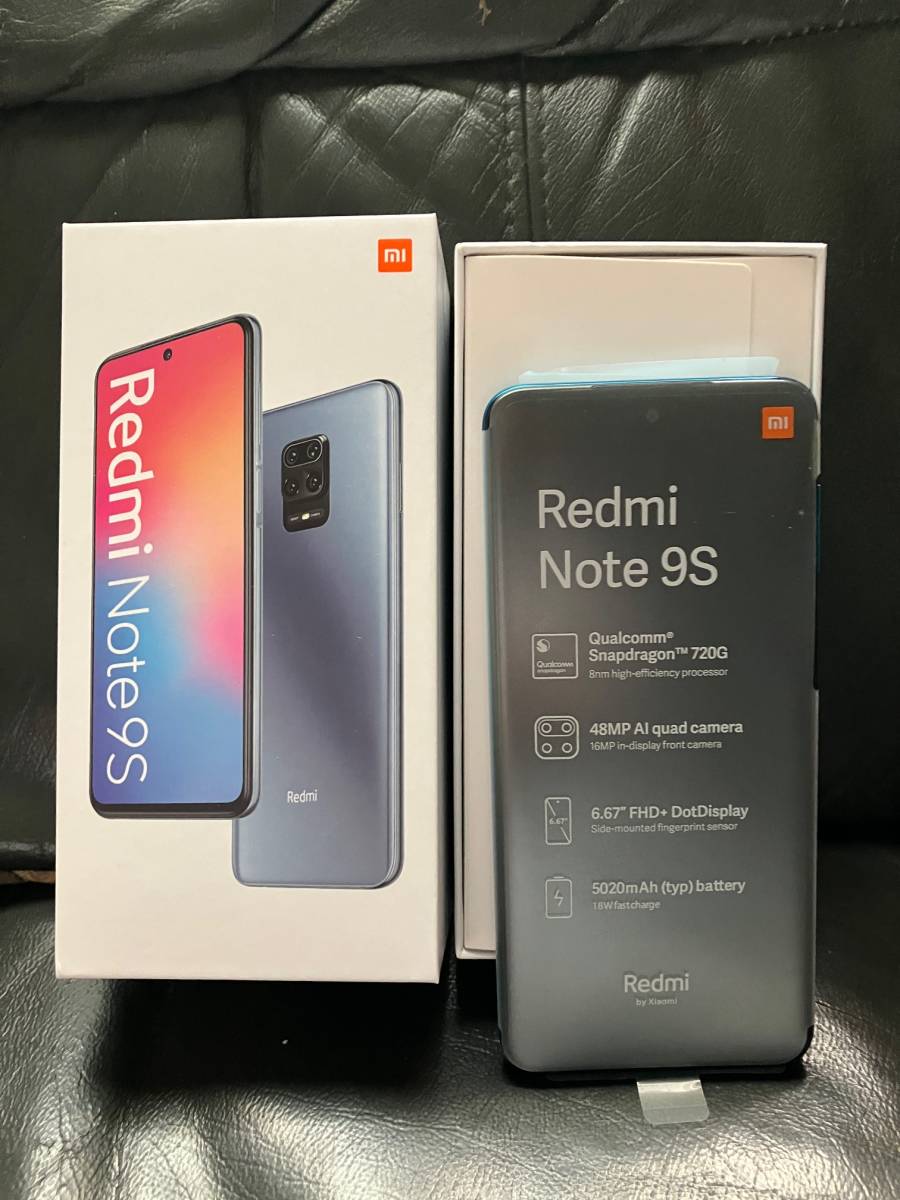 Xiaomi Redmi Note 9S オーロラブルー 携帯電話 | endageism.com