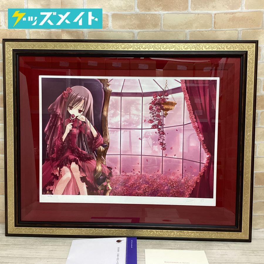 新素材新作 最終値下げ てぃんくる 赤の世界 青の世界 DX 版画