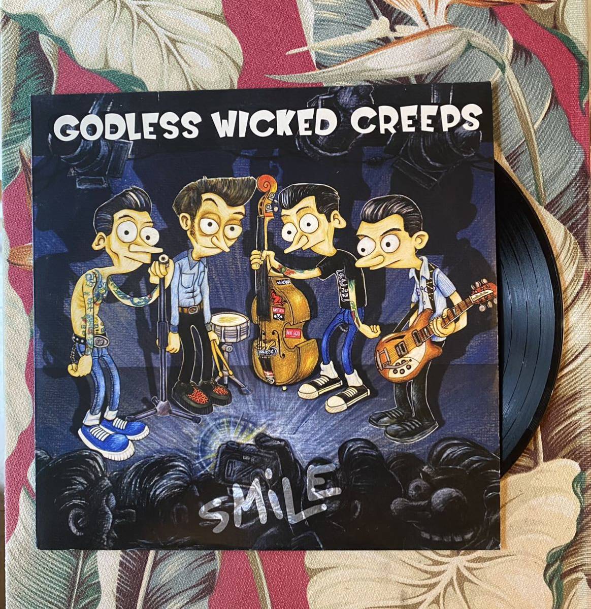 Godless Wicked Creeps LP Smile サイコビリー ロカビリー_画像1