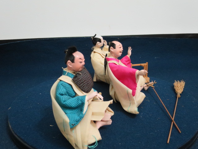 買得 【人形館】「丸平仕丁F-315」雛人形・雛道具・雛御殿.蒔絵〝雛