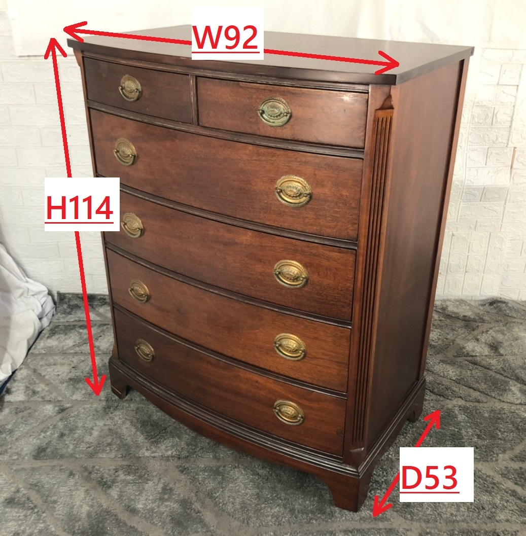 アメリカ家具】DREXEL HERITAGE 5段チェスト ドレクセル 引き出し収納