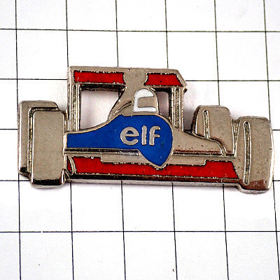  pin badge * Elf kerosene Renault F1 race. car * France limitation pin z* rare . Vintage thing pin bachi