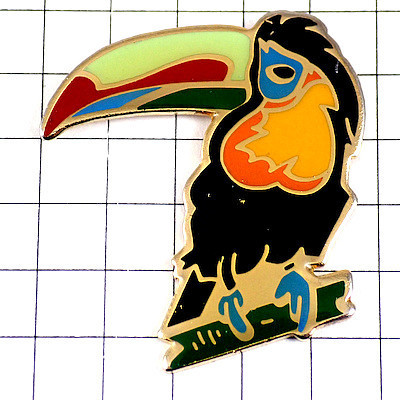  pin badge *. obi. bird oo is si large kchibasi.* France limitation pin z* rare . Vintage thing pin bachi