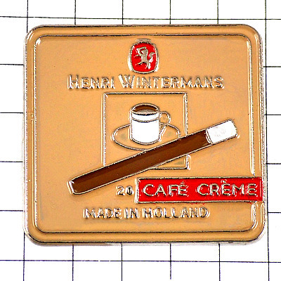 Значок для штифта / сигаретный табачный табачный табак Генри Винтерманы кофе кофе кофе ◆ Французские ограниченные булавки ◆ Редкие винтажные панель