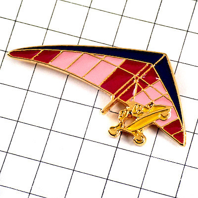  pin badge * hang glider empty middle Sky sport flight * France limitation pin z* rare . Vintage thing pin bachi
