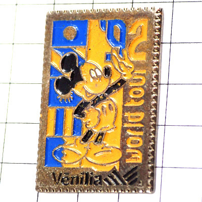 pin badge * Mickey Mouse stamp type Disney * France limitation pin z* rare . Vintage thing pin bachi
