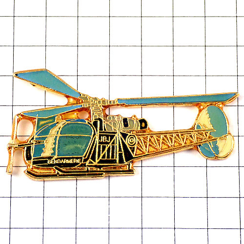  pin badge * helicopter police Jean darumli state ...* France limitation pin z* rare . Vintage thing pin bachi