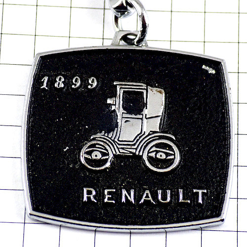  key holder * antique car car Renault 1899 year * France limitation porutokre* rare . Vintage thing antique 