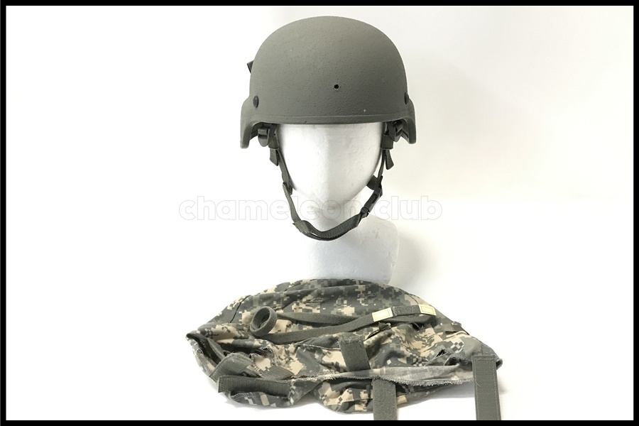 東京)米軍実物 ACHヘルメット サイズL 実物 GENTEX製 ACU/UCP迷彩