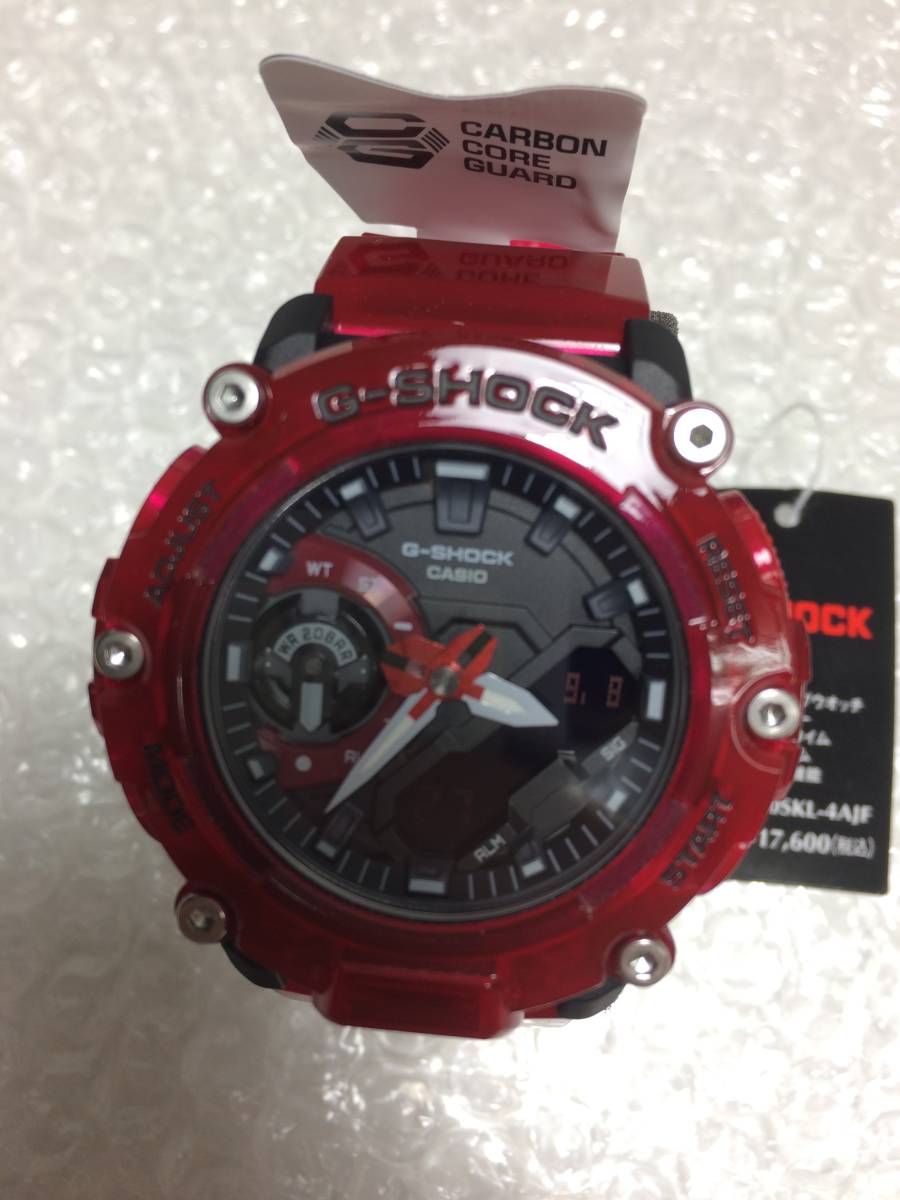 格安人気 CASIO G-SHOCK GA-2200SKL レッド ジーショック asakusa.sub.jp