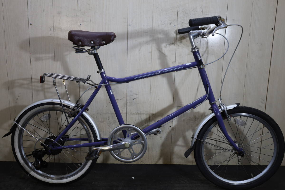 最も 人気良品!MITE 20インチ hi-ten シマノ7速 410mm minivelo 小径車(折り畳み、分割機構なし) 最も 人気良品!MITE 20インチ hi-ten シマノ7速 410mm minivelo 小径車(折り畳み、分割機構なし)
