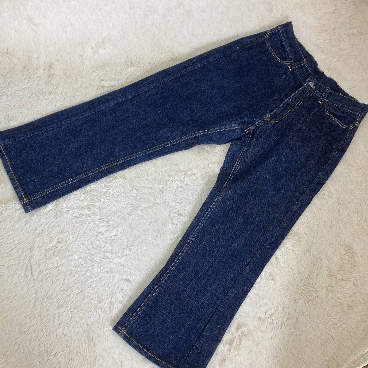 A721 beautiful goods!# ozone komyuniti* indigo * boots cut jeans #