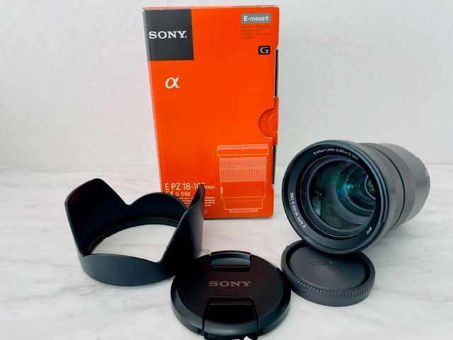 F2435】美品 SONY E PZ 18-105mm F4 G OSS SELP18105G レンズ sariater