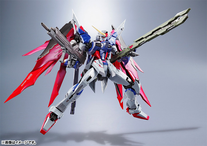 METAL BUILD 機動戦士 ガンダム SEED Destiny デスティニーガンダム 初回版 + 光の翼オプションセット mobile suit gundam 未開封_画像8