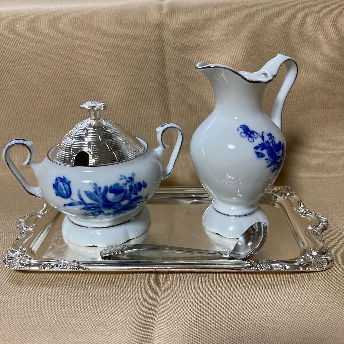 Chatani ティーセット シュガーポット ミルクピッチャー 未使用 Chatani ティーセット シュガーポット ミルクピッチャー 未使用