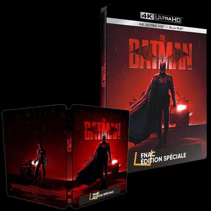 ザ・バットマン スペシャルコレクターズボックス 4K UHD ＋ Blu-ray(本編＋ボーナス)＋ サントラCD 4枚組 メタルプレート スチールブック　_画像2
