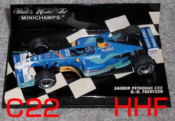 1/43 ザウバー C22 フレンツェン 2003 レッドブル SAUBER HHF RedBull