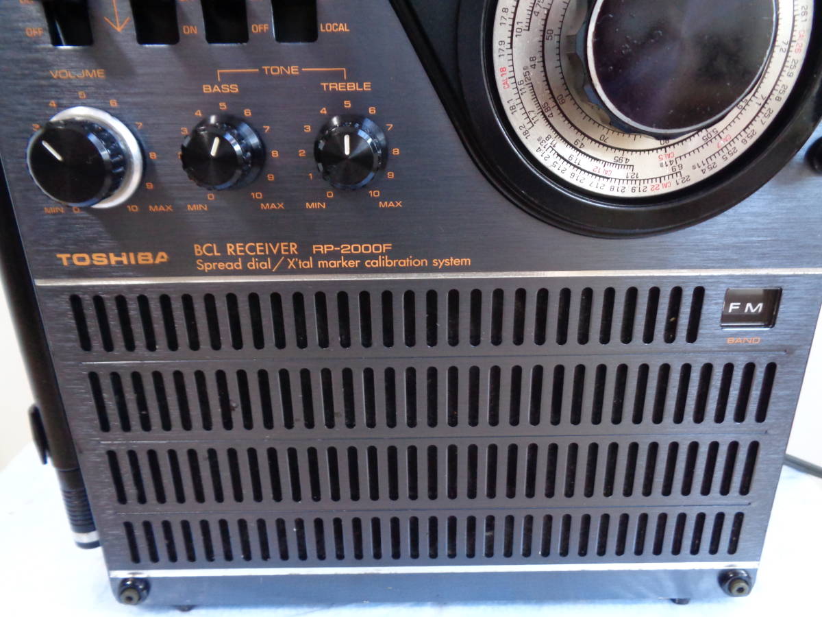 TOSHIBA 東芝 RP-2000F トライエックスTRY-X2000 5バンド 整備作動品