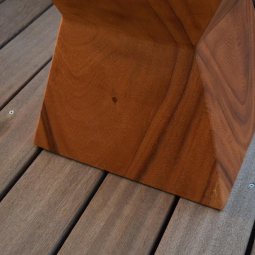 天然木 モンキーポッド サイドテーブル A 無垢材 ソファーテーブル アンティーク ベッドサイドテーブル 木製 ナイトテーブル ヴィンテージ_画像5
