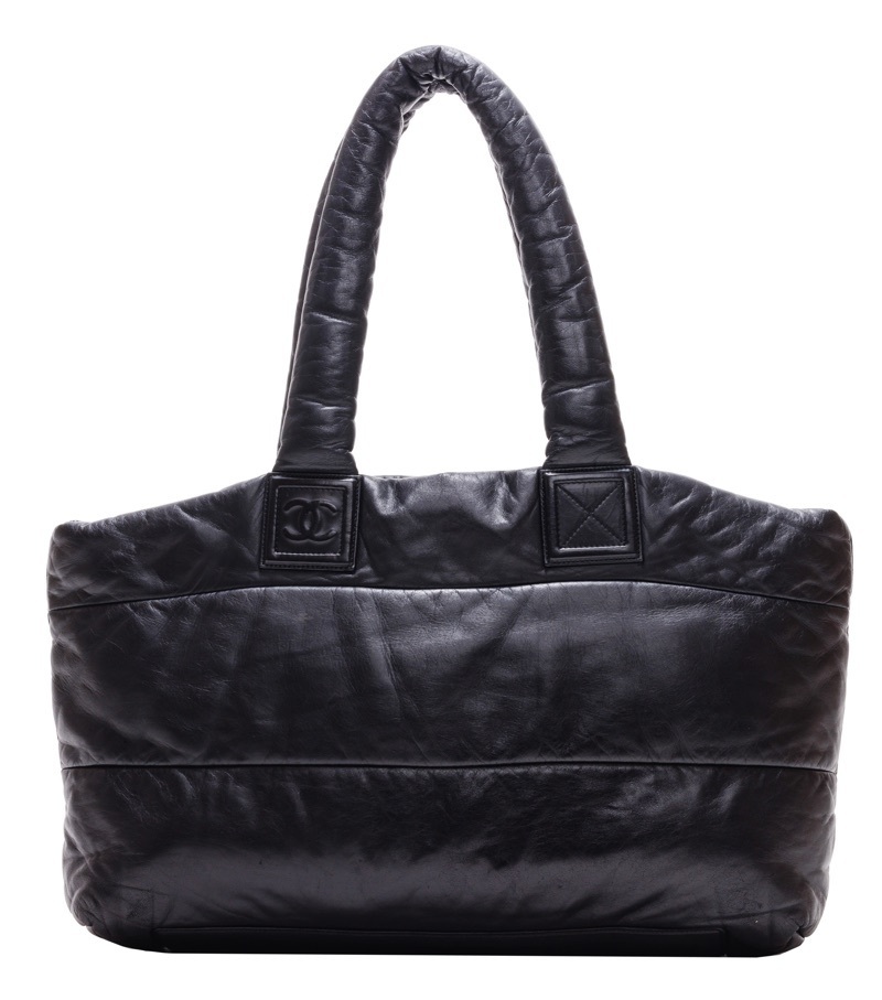 CHANEL シャネル コココクーン ショルダー ボストンバック ラムスキン