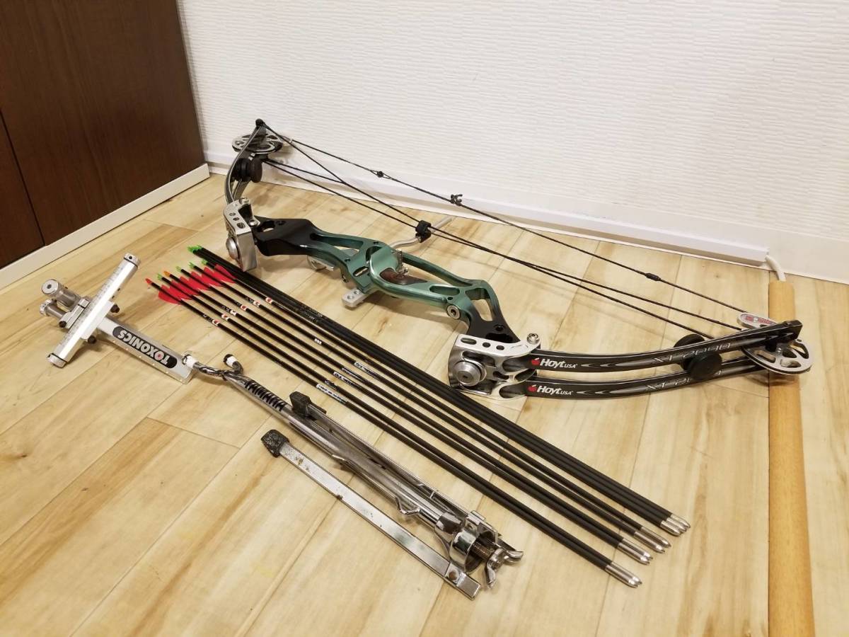 Hoyt USA XT2000 アーチェリー 矢などおまけ付き 「13472」