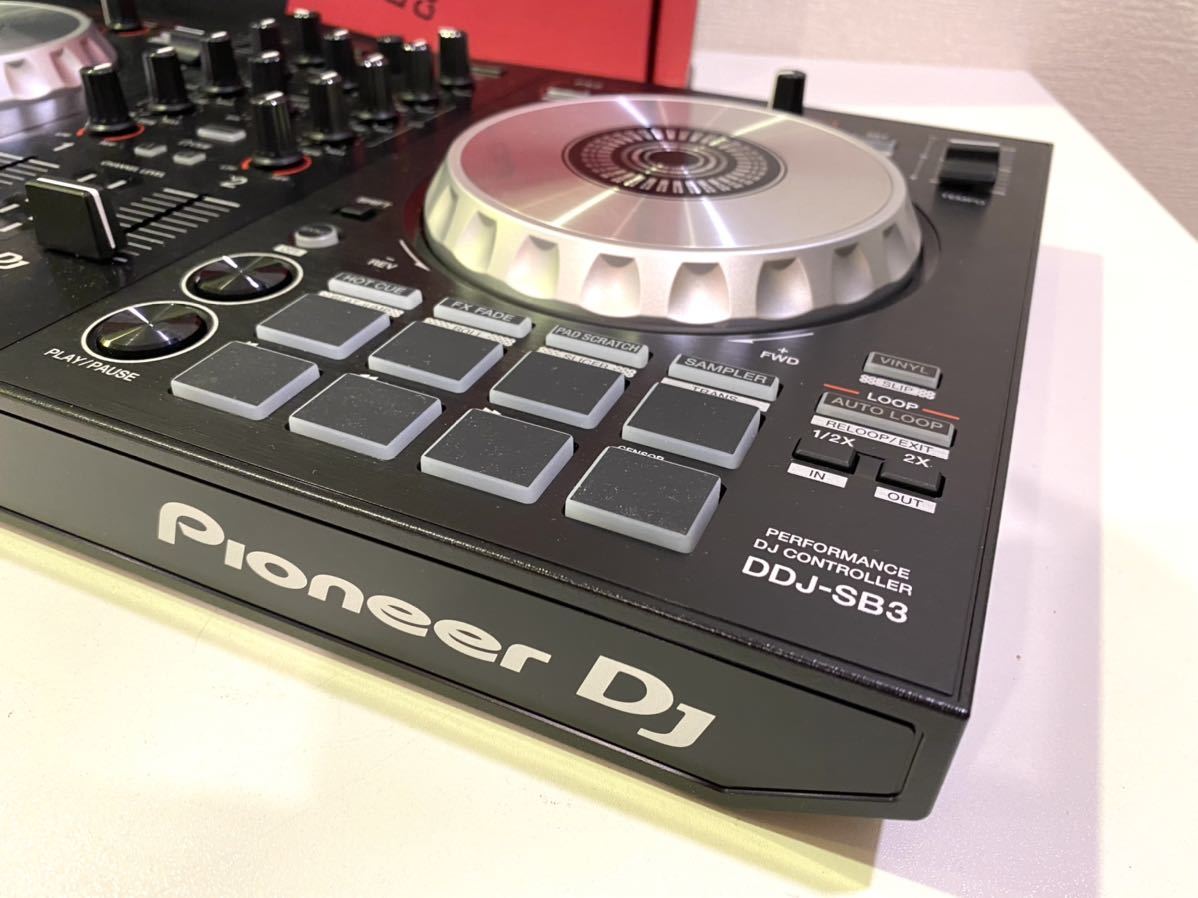 美品】Pioneer DDJ-SB3 DJコントローラー パイオニア 120サイズ(34