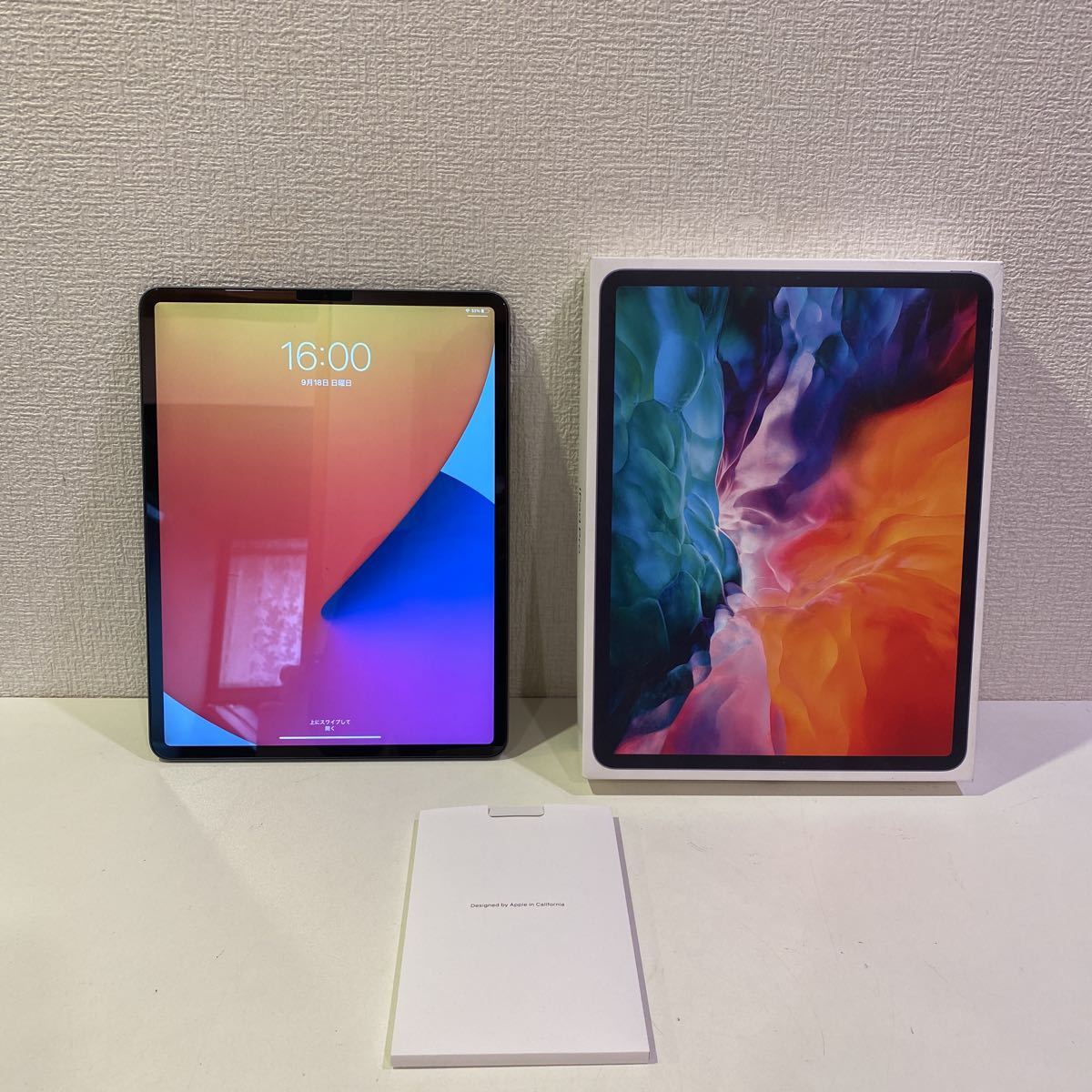 Apple iPad Pro 12.9インチ 第4世代 Wi-Fi 1TB MXAX2J/A スペース