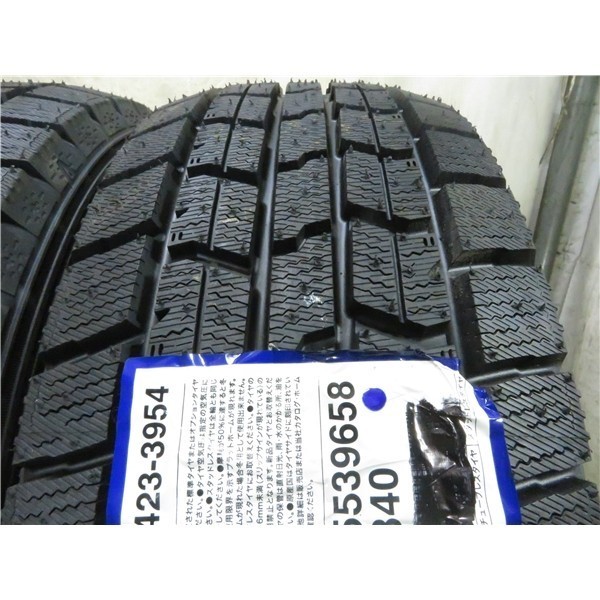 ラベル付き未使用品★10分山 グッドイヤー ICENAVI 7 185/60R15 4本/札幌市手渡し可/中古スタッドレスタイヤ(冬) フィット F_75　特_画像2