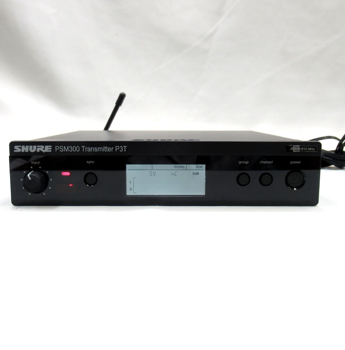 吉村質店】SHURE PSM300 ステレオ パーソナルモニターシステム P3TJR