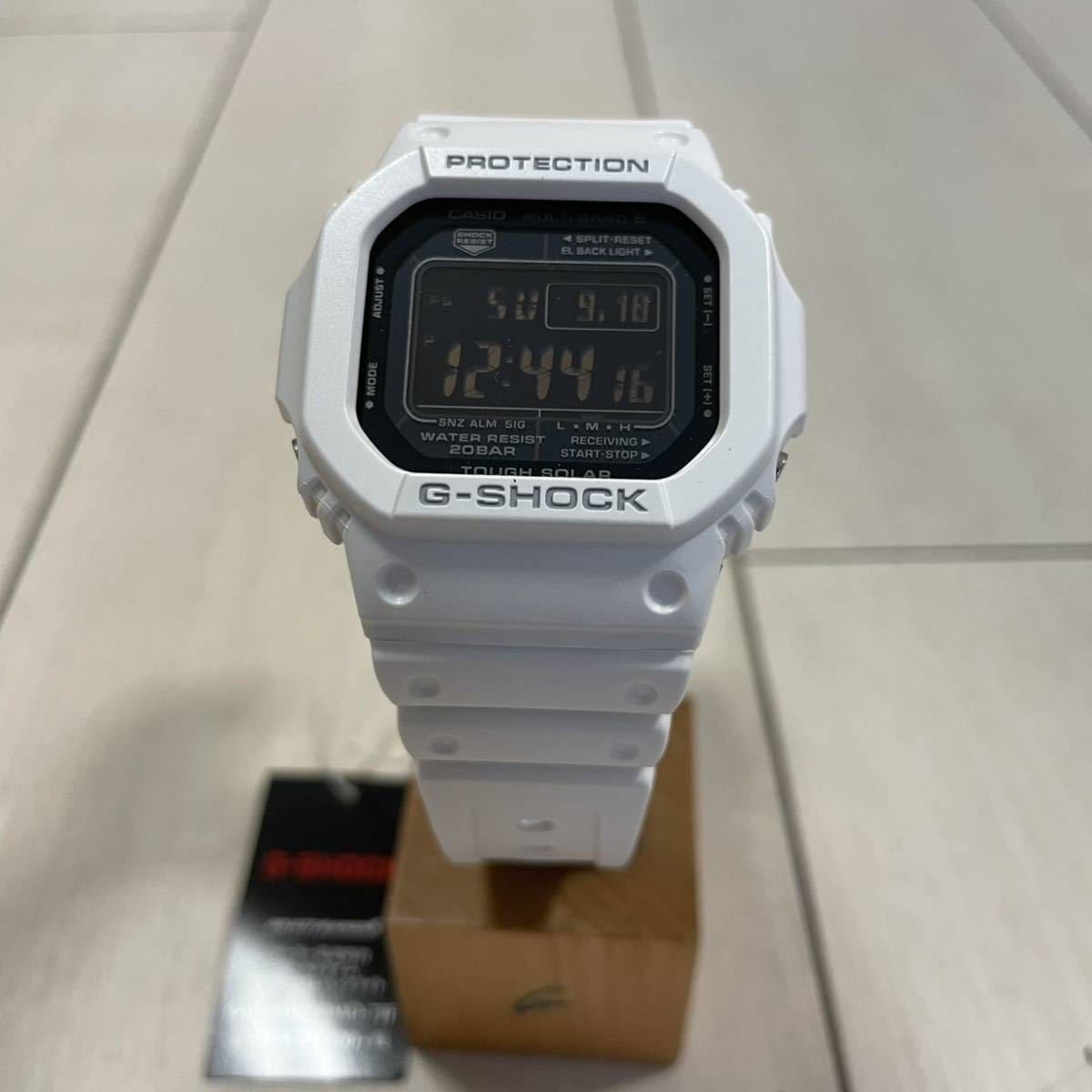 【新品未使用】G-SHOCK GW-M5610MD-7 ステッカー付 電波ソーラー 人気定番 電波ソーラー カシオ Gショック