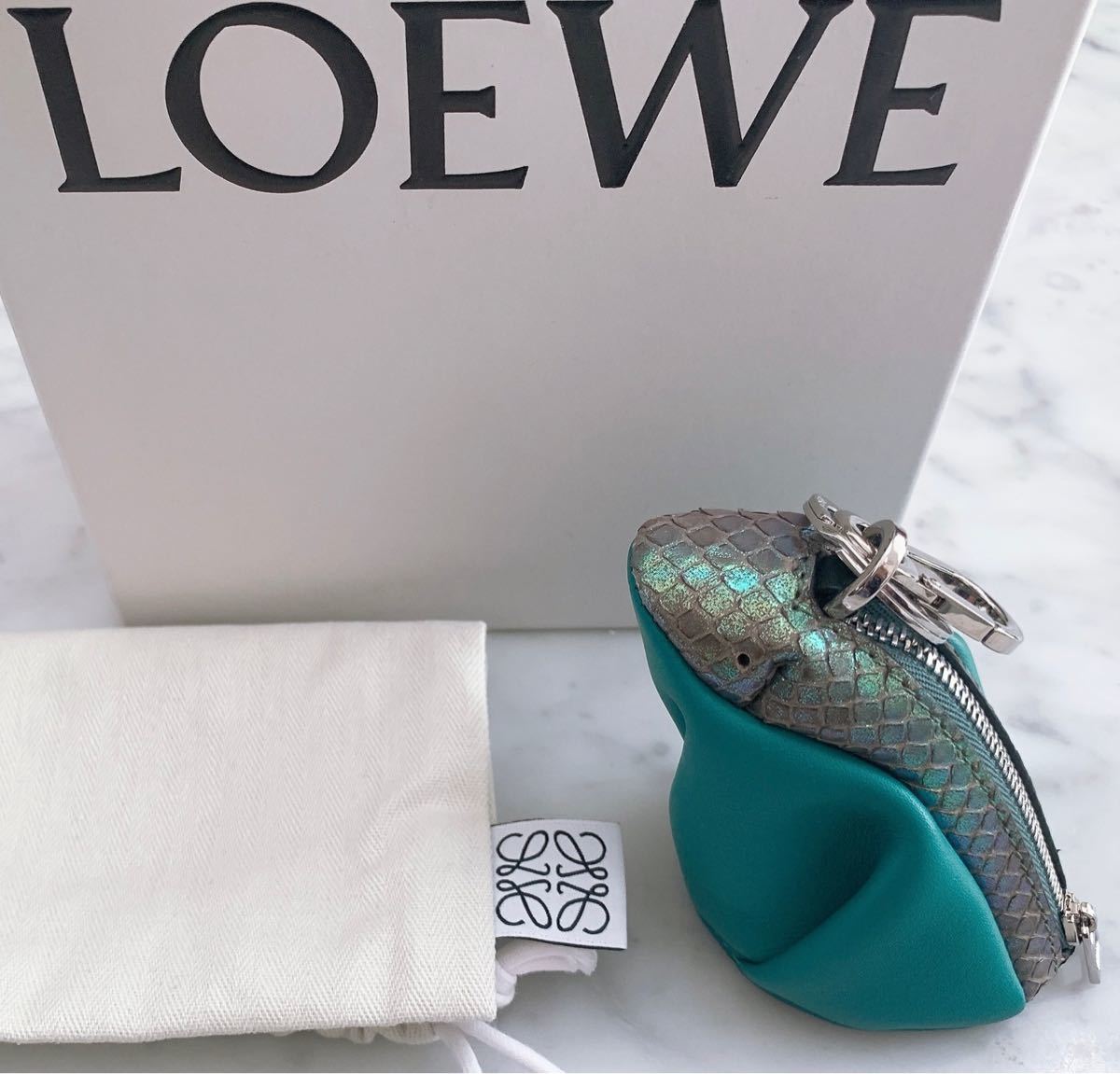 未使用!ロエベLOEWE フロッグ コインケース キーホルダー バッグ