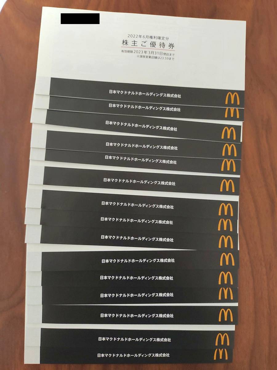 マクドナルド 株主優待券 15冊セット www.hma.gov.gh