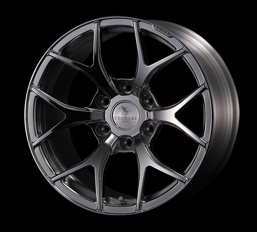 【送料込】 W-M12-MF フェガーリM12 18x9.0 +25 6H139.7 ミラーフィニッシュ x4本セット ※ハイエース専用・鍛造・1ピース(O/F付車用) 6穴