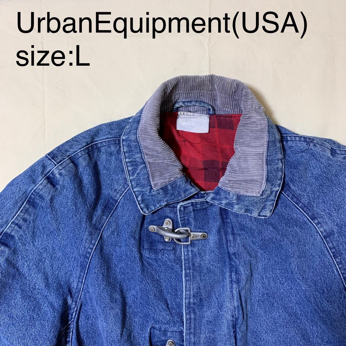 UrbanEquipment(USA)ビンテージデニムファイヤーマンコート メンズ