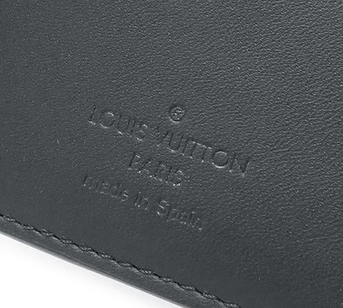 【中古】ルイヴィトン 財布 M80032 LOUIS VUITTON LV モノグラム・タペストリー ポルトフォイユ・ブラザNM ネイビーxホワイト T-YJL05424_画像9
