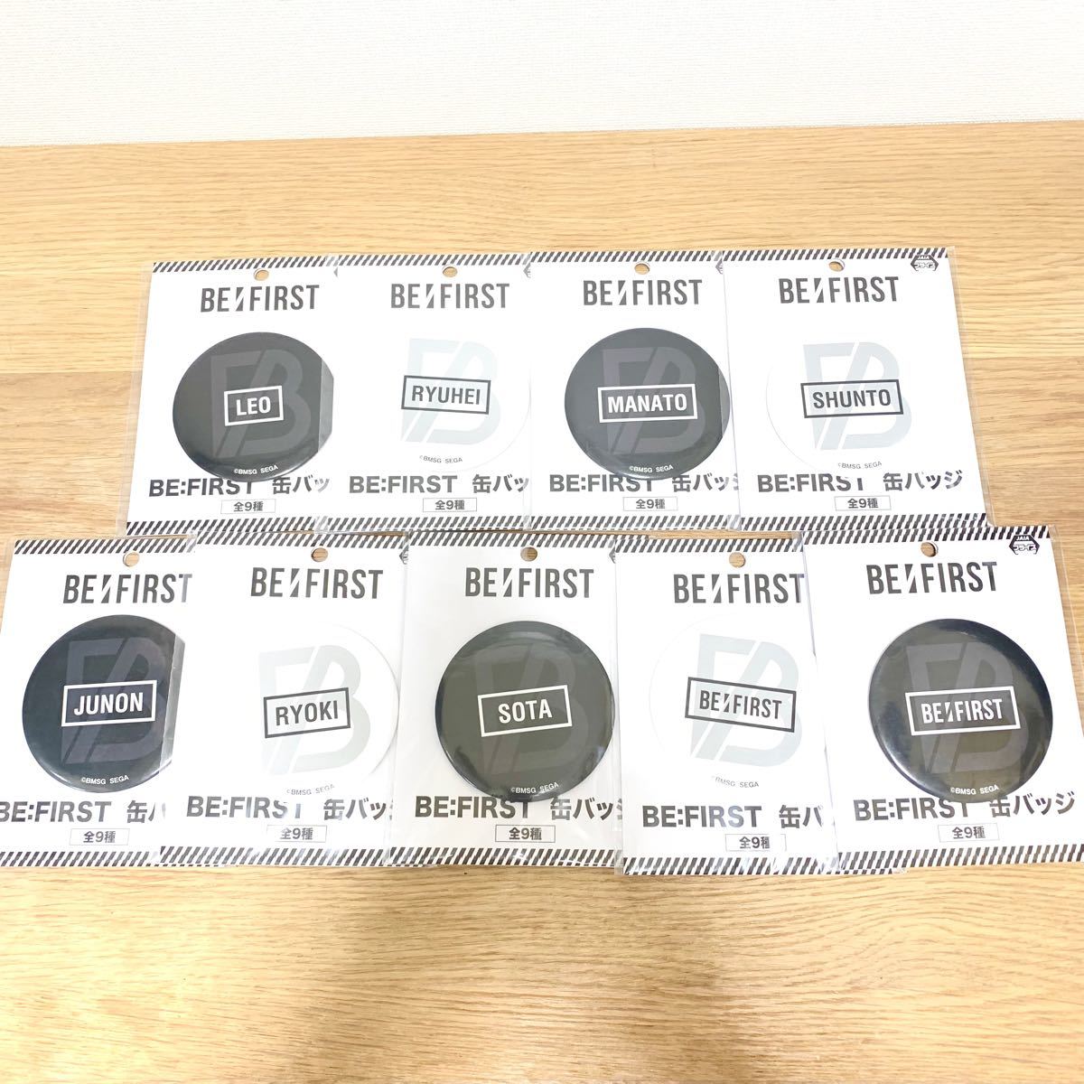 【全種類コンプリートセット】BE:FIRST 缶バッジ